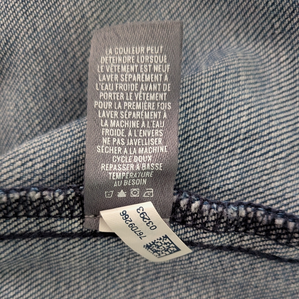 Aerie Denim Mini Dress with Lace-Up Detail - Picture 7 of 10